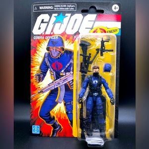 Cobra Officer Retro Action Figure 2020 MIP
